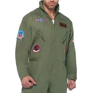 Men’s Top Gun Flight Suit Costume